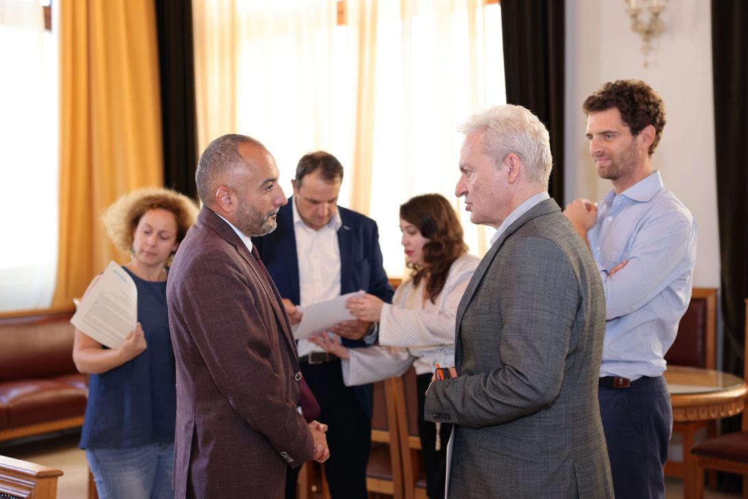 Μνημόνιο συνεργασίας Δήμου Ηρακλείου με την Ύπατη Αρμοστεία του ΟΗΕ 