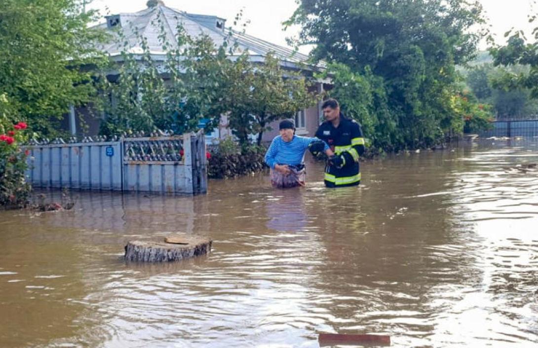 ρουμανία πλημμύρες