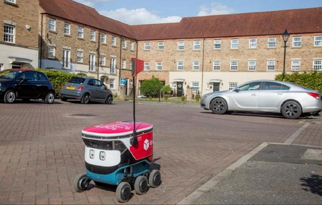 ρομποτ ταχυδρομος