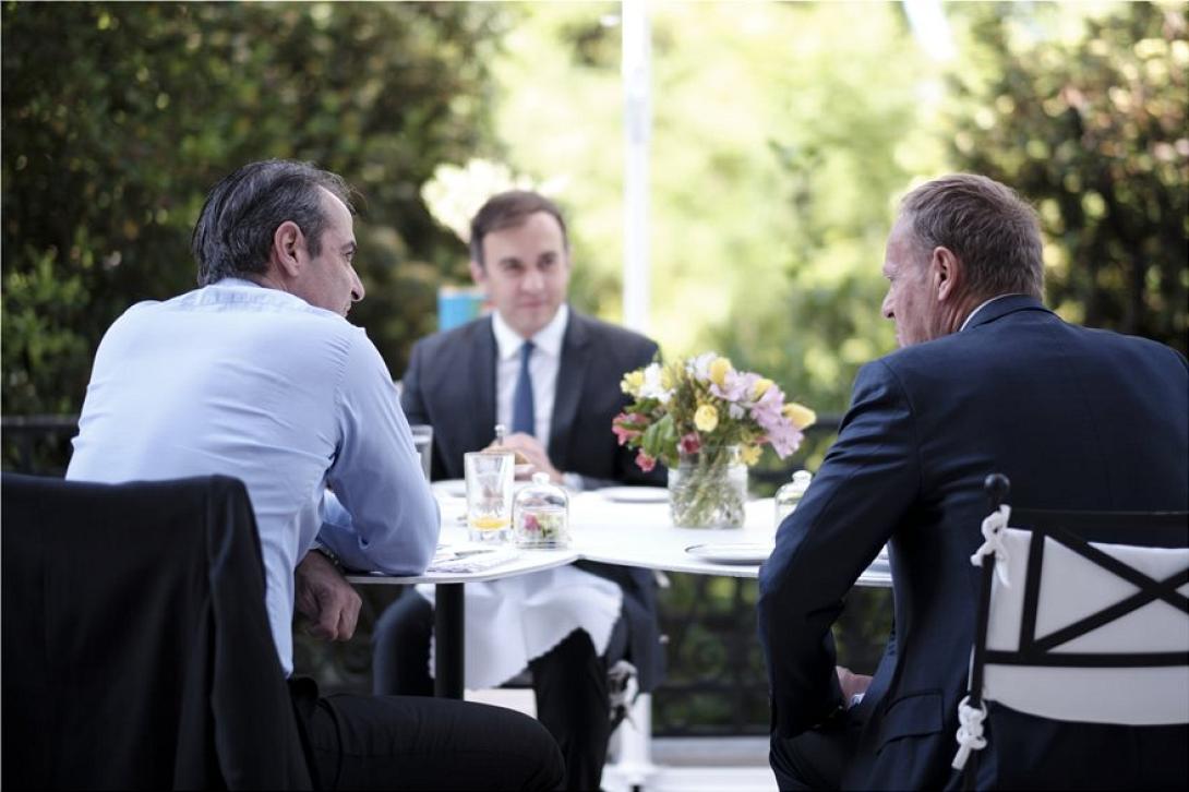 κυριάκος μητσοτάκης ντόναλντ τουσκ