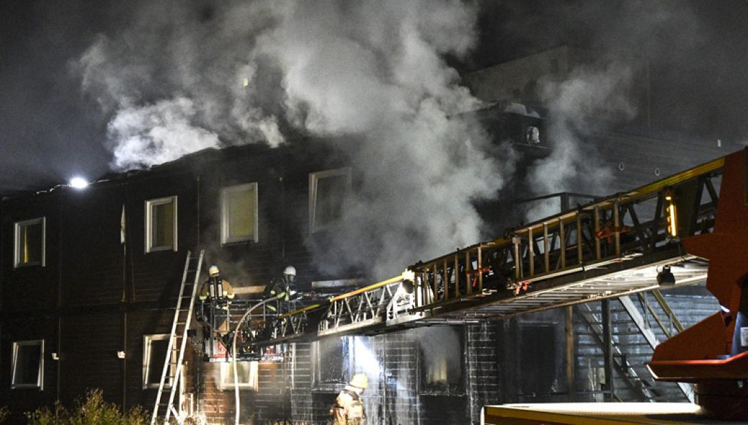 εμπρησμος ,σουηδια