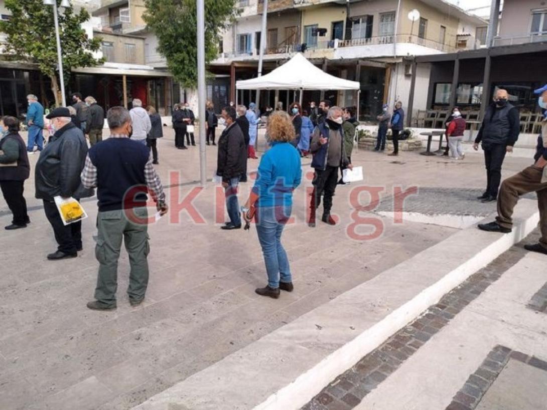 rapid test Τυμπάκι