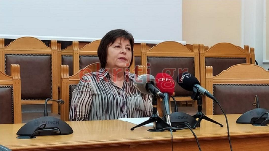 H αναπληρώτρια καθηγήτρια του Πανεπιστημίου Κρήτης Άννα Ψαρουλάκη