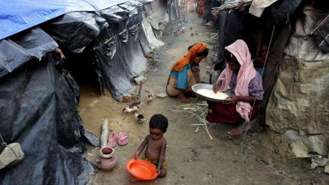 παιδιά Ροχίνγκια 