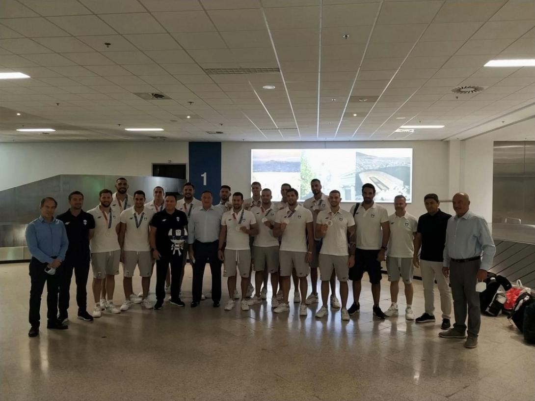 αφιξη Εθνικής πόλο