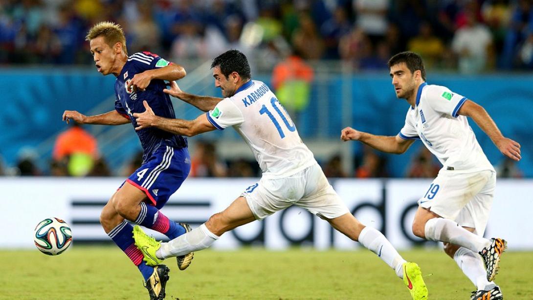 Ηρωική ισοπαλία της Ελλάδας, με Ιαπωνία 0-0