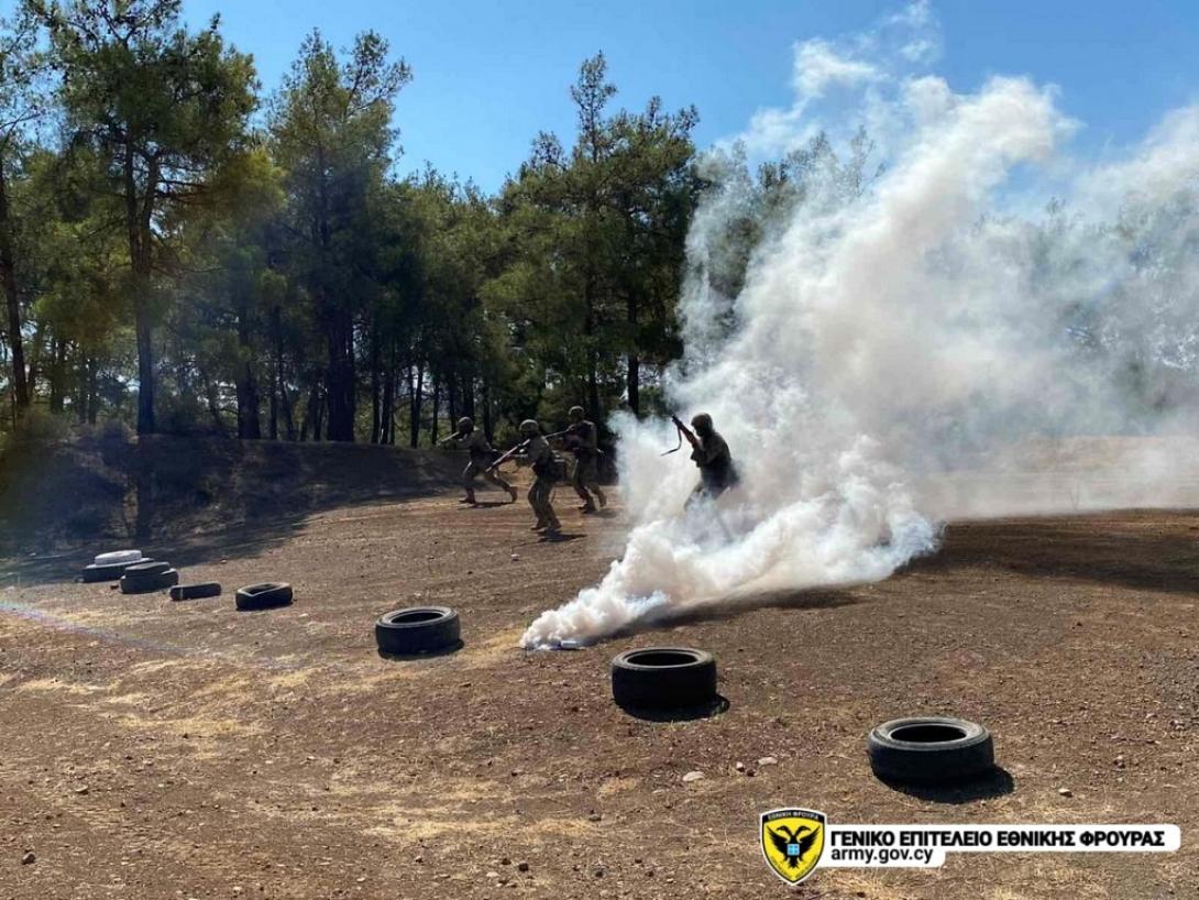 Οι εκπαιδευτικές δραστηριότητες συνεχίζονται ώστε να διατηρηθεί το αξιόμαχο.