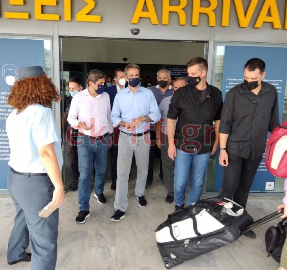 Στο αεροδρόμιο έφτασε ο Πρωθυπουργός