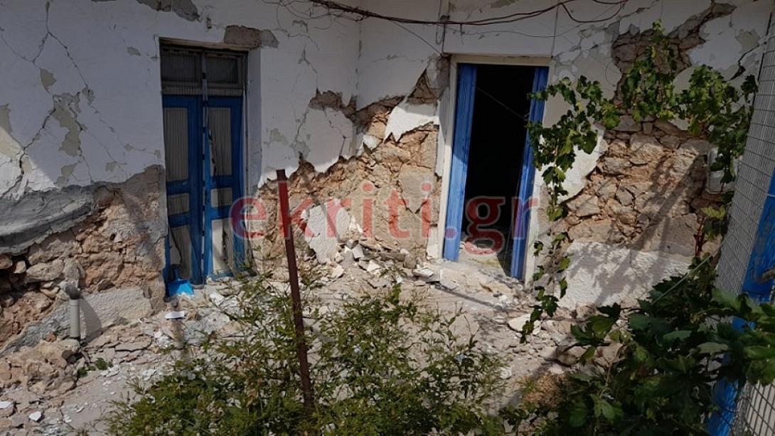 Καταστροφές από το σεισμό