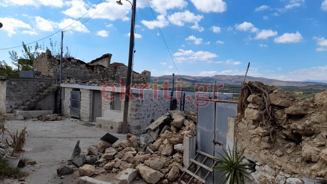 Ο σεισμός ισοπέδωσε το χωριό!