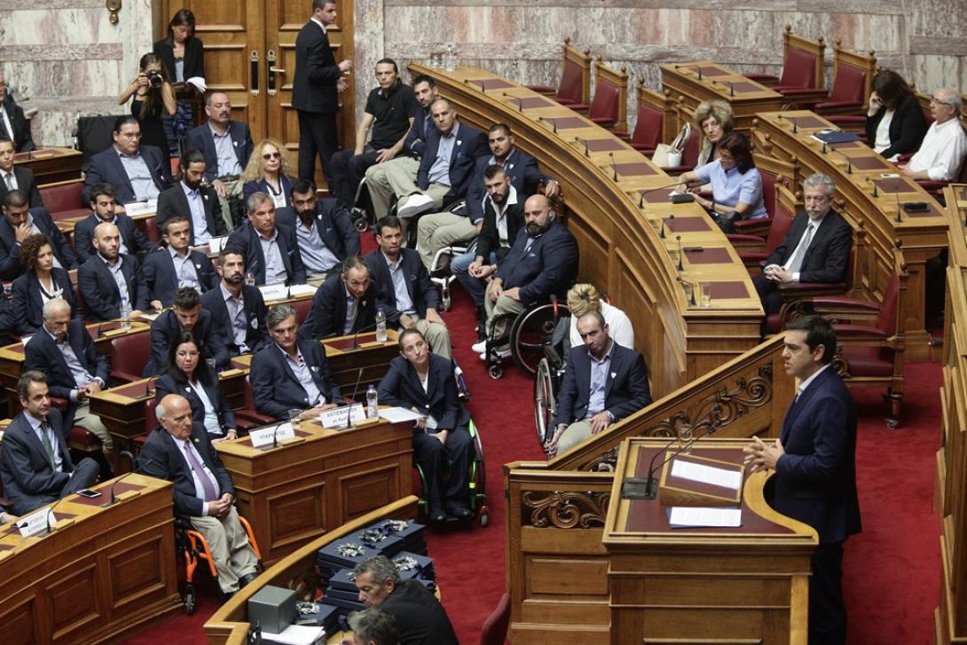 παραολυμπιονικες βουλη