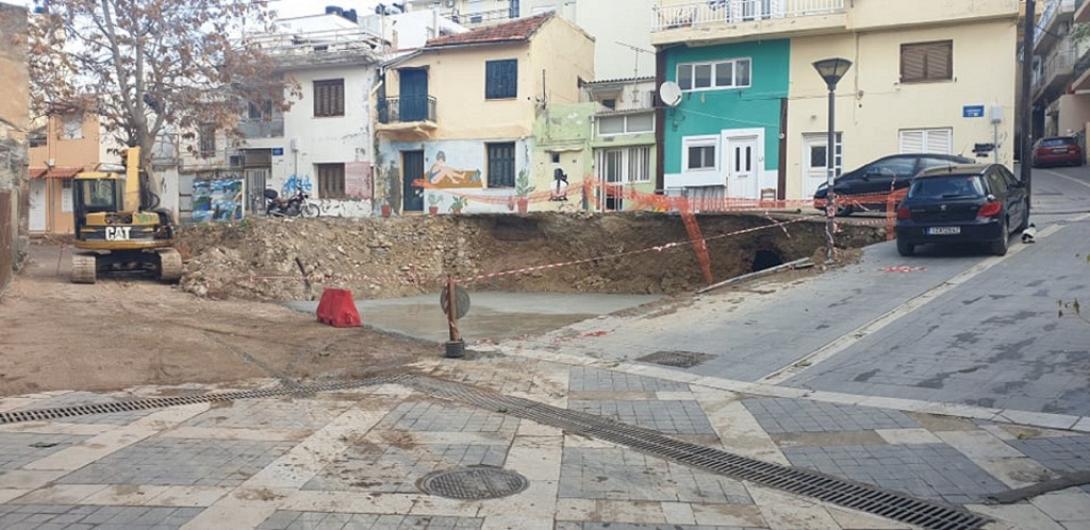 Το παλιό οικόπεδο θα γίνει χώρος αναψυχής.