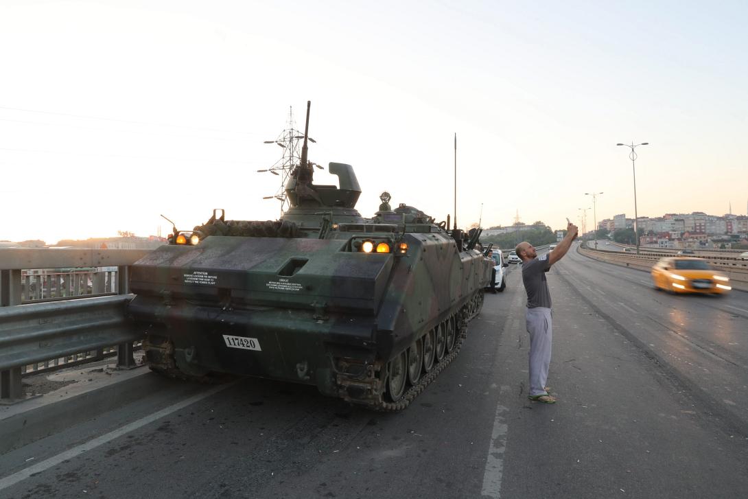 selfie με τανκ