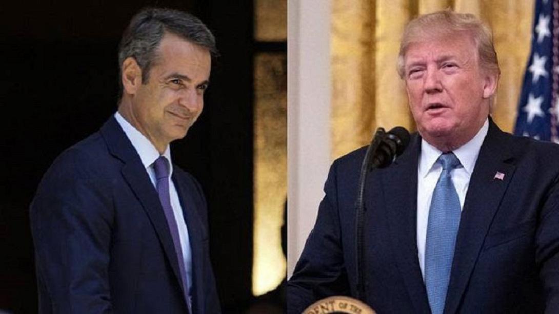 μητσοτάκης τραμπ