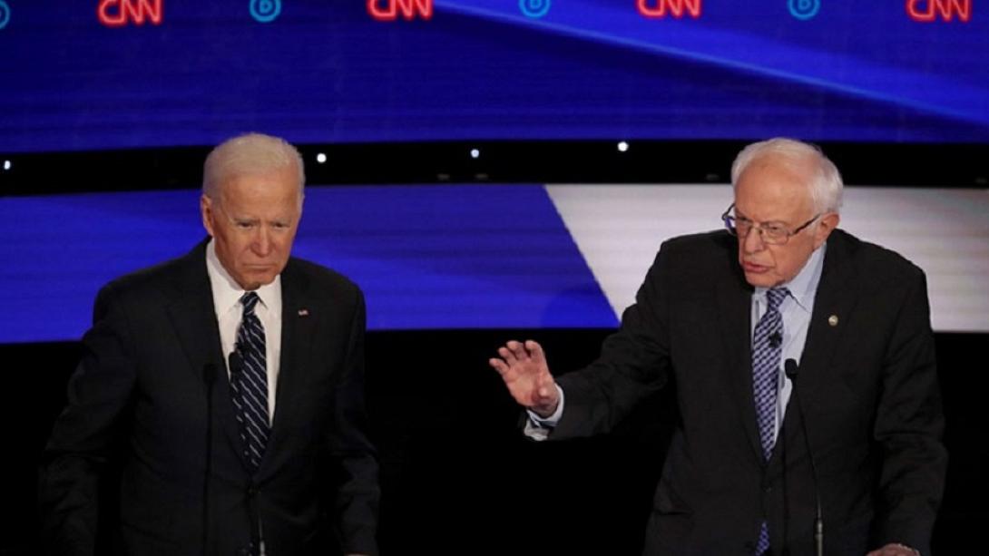 Μπέρνι Σάντερς και Τζο Μπάιντεν
