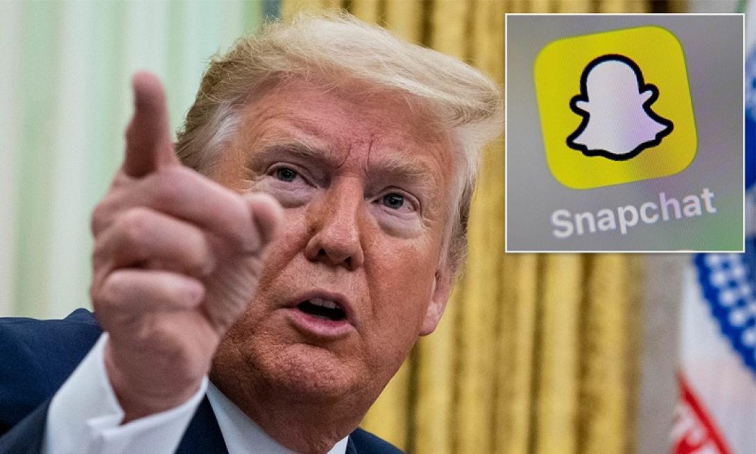 Snapchat Τραμπ