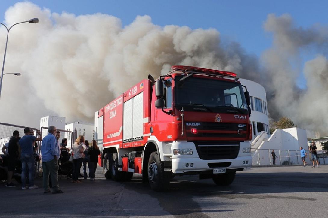 φωτιά πανεπιστήμιο Κνωσού
