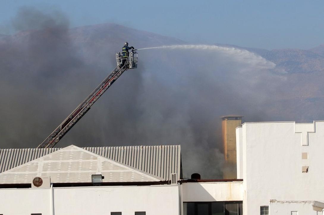 φωτιά πανεπιστήμιο Κνωσού