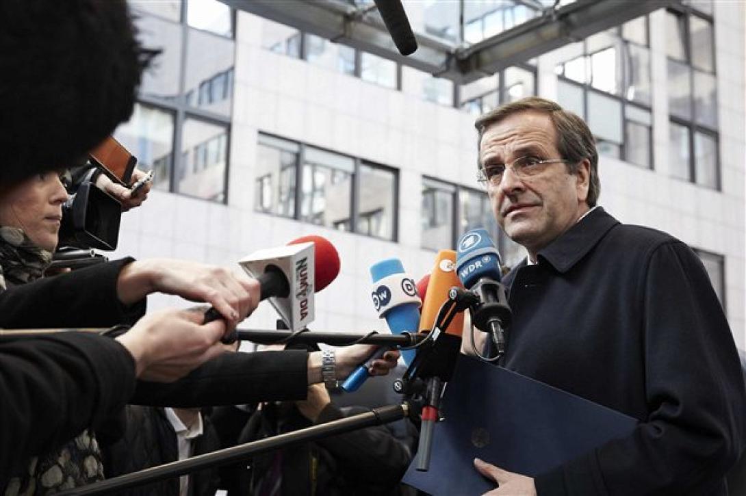 Αντ.Σαμαράς: Η Ευρώπη πρέπει να είναι ενωμένη στην κρίση της Ουκρανίας
