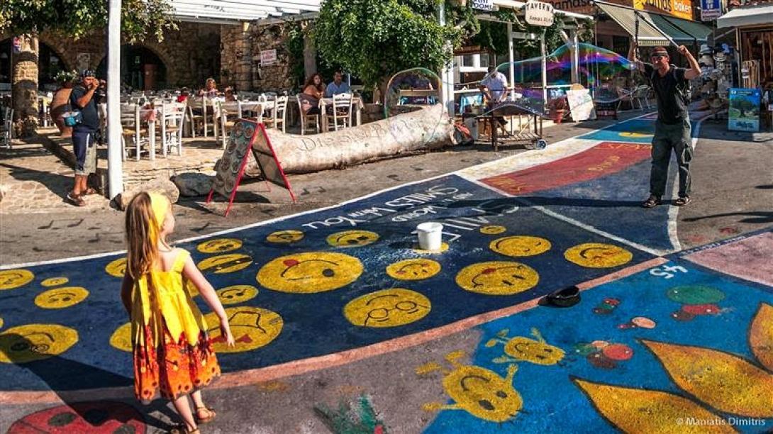 Street Painting στα Μάταλα 