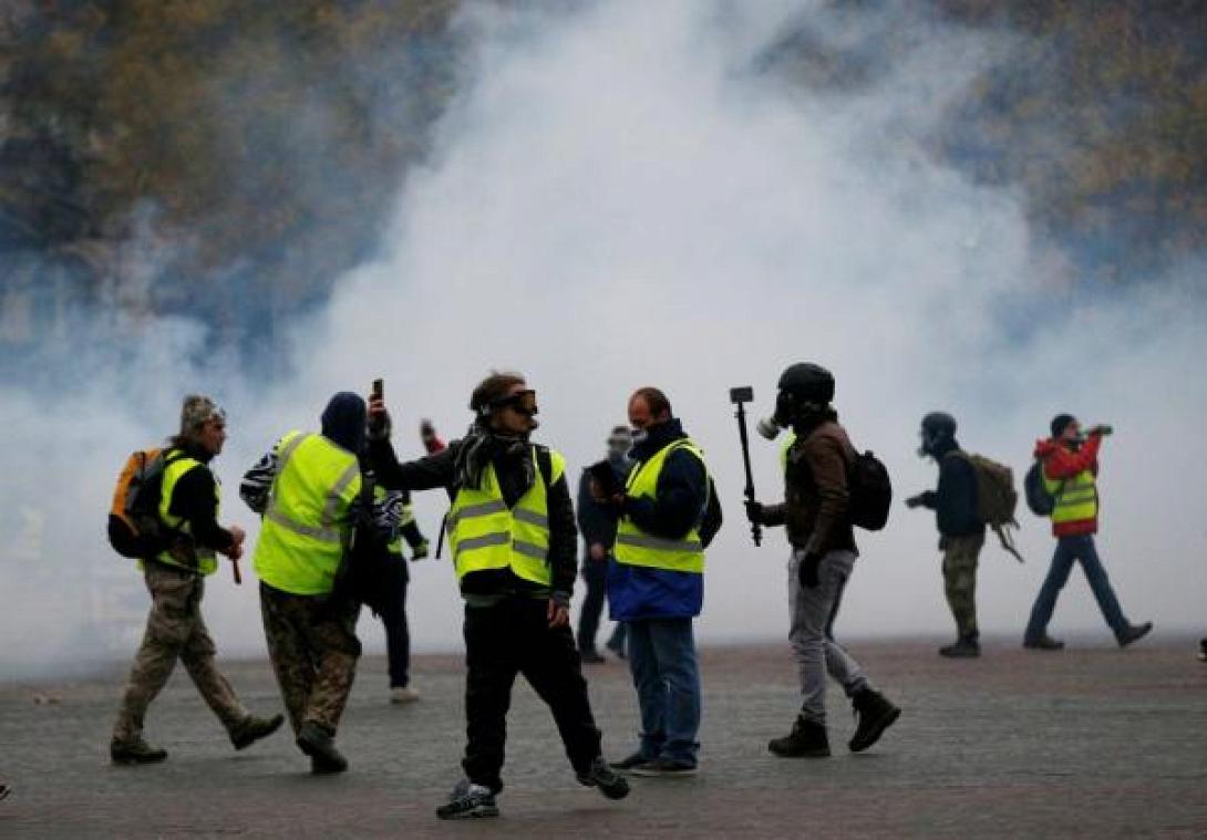 κίτρινα γιλέκα γαλλία