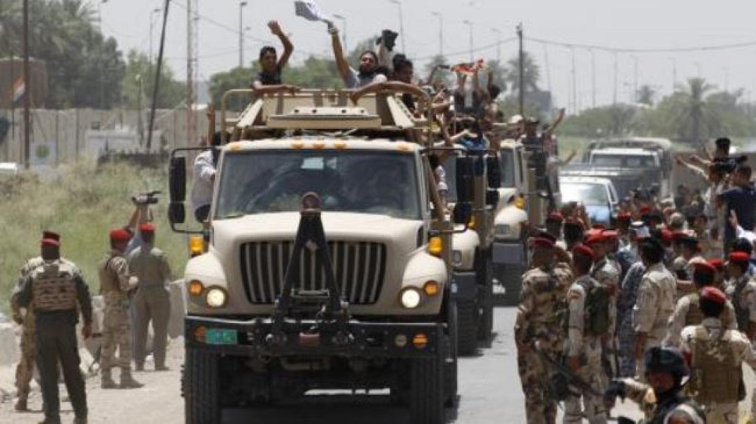 Οι ιρακινές δυνάμεις άρχισαν επιχείρηση εναντίον του Ισλαμικού Κράτους