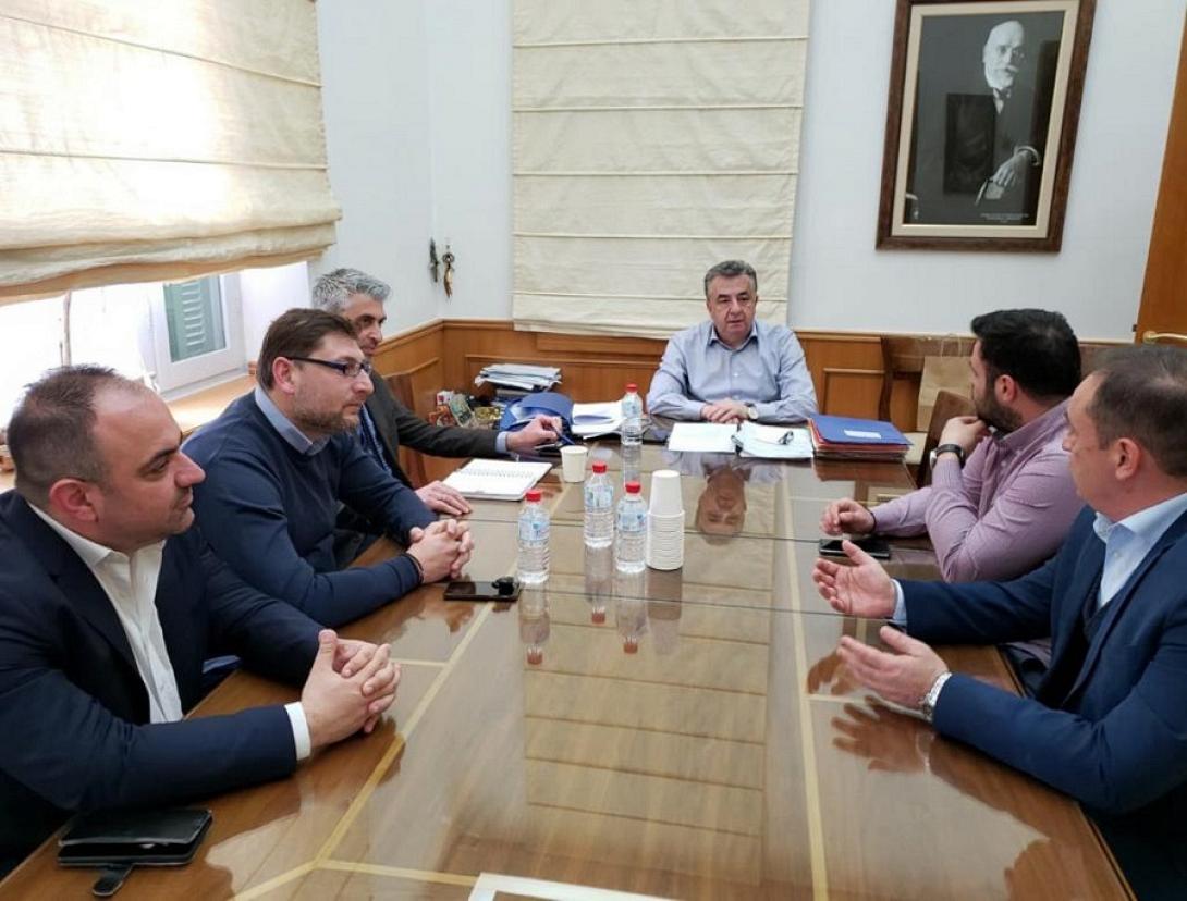 Από τη συνάντηση στην περιφέρεια