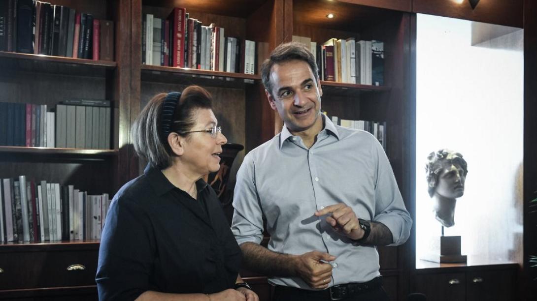 Κυριάκος Μητσοτάκης - Λίνα Μενδωνη