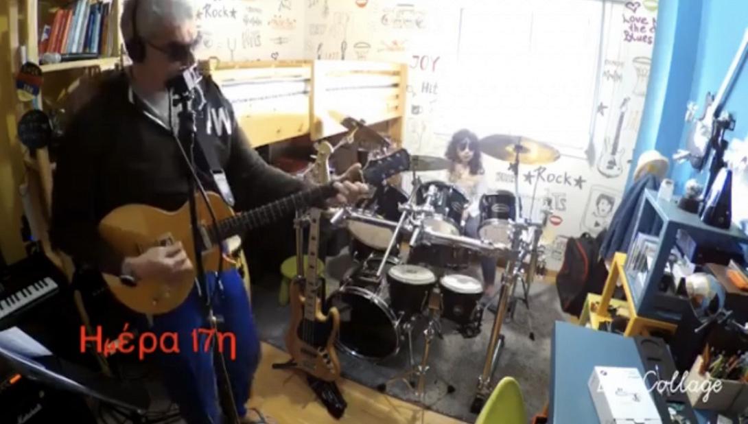  γιατρός Θεόδωρος Θεοδωρόπουλος μαζί με τον γιο του.