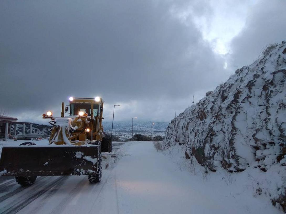 χιόνια οροπέδιο λασιθίου 2019