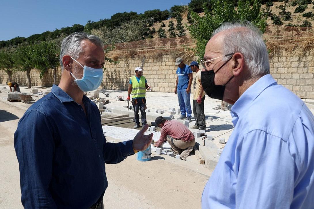 Τα εργα στην Αρχ. Μακαρίου