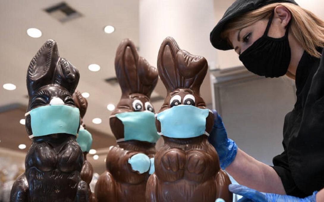 Πασχαλινά λαγουδάκια στην εποχή του κορωνοϊού