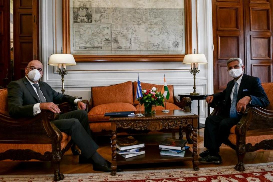 Δένδιας - Υπουργός Εξωτερικών Ινδίας