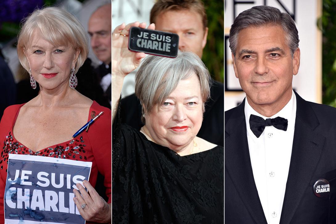 Οι Χρυσές Σφαίρες και οι αστέρες του Χόλιγουντ που είπαν “Je Suis Charlie”
