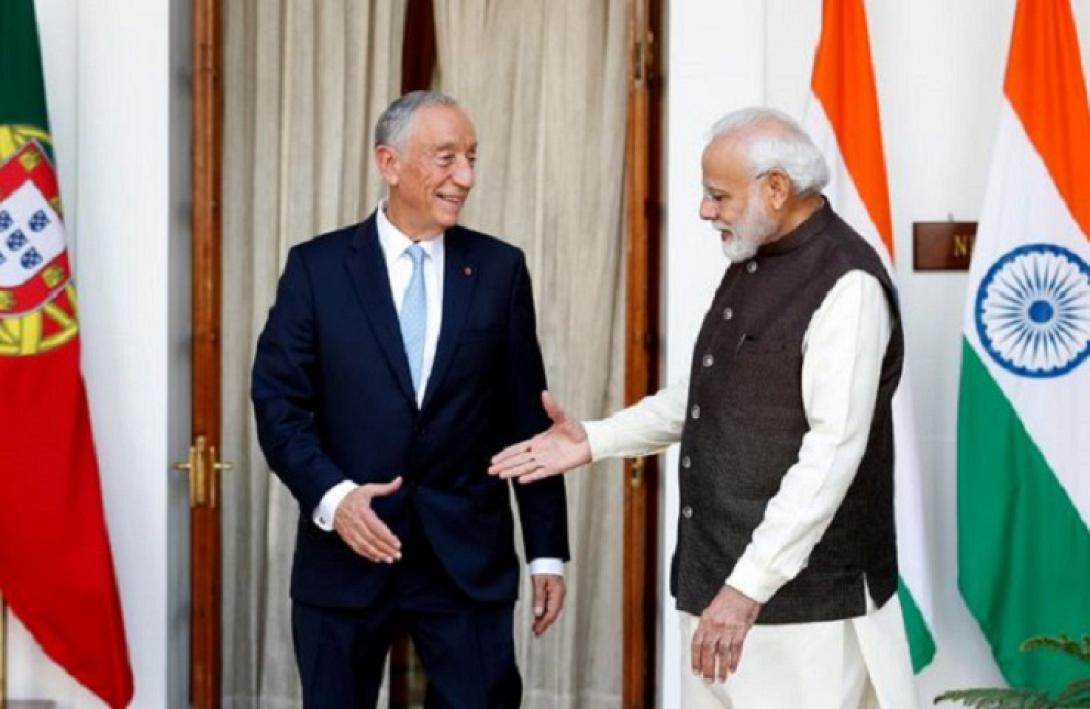 χειραψία Πορτογάλου προέδρου 