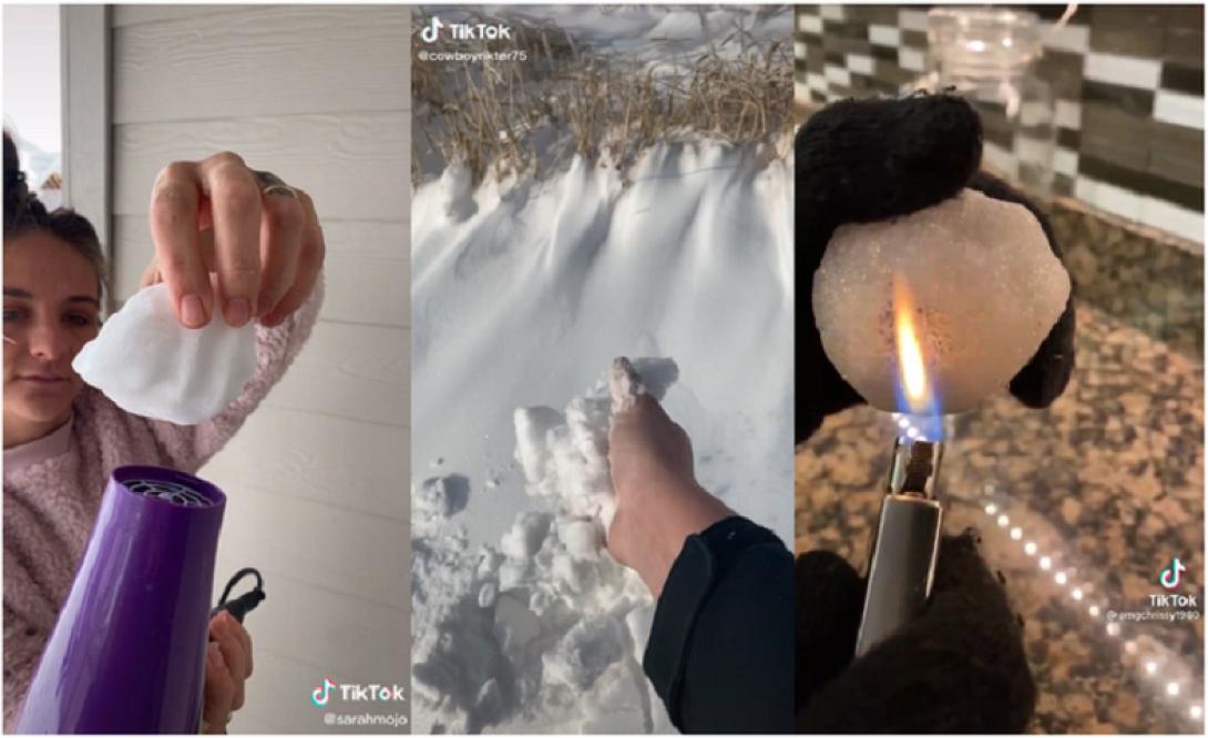 Θεωρίες συνομωσίας για ψεύτικο χιόνι στο Τέξας