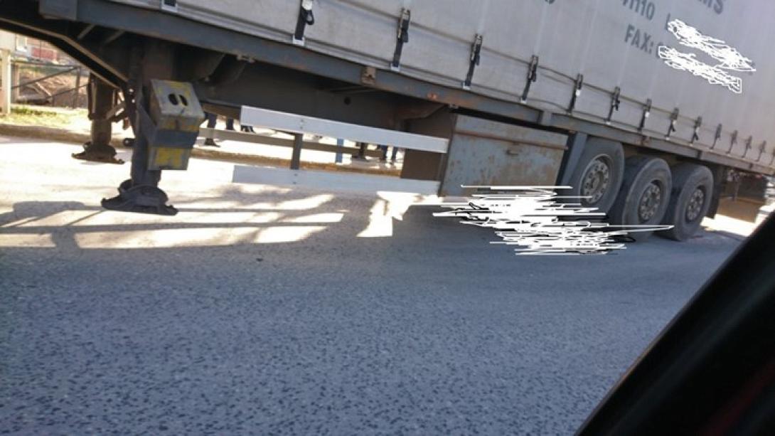 φορτηγό ποδηλάτης