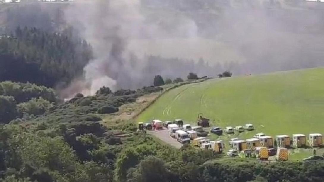 εκτροχιασμος τρένου- σκωτία