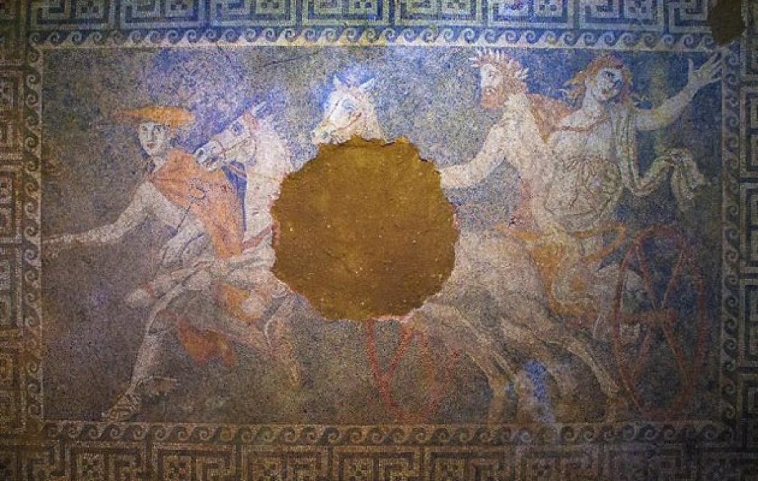 "Θα αποκατασταθεί μεγάλο τμήμα του ψηφιδωτού της Αμφίπολης"