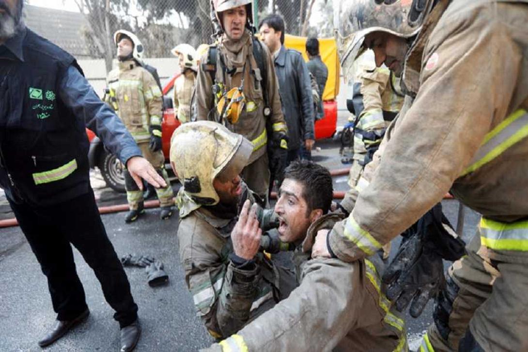 Τεχερανη πυροσβεστες