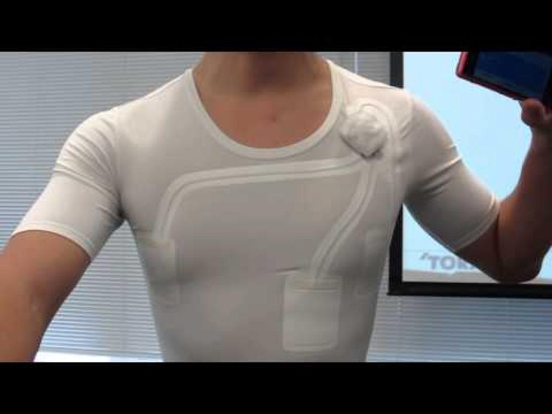 «Έξυπνα» ρούχα με νανοσωματίδια, καταγράφουν τους καρδιακούς παλμούς.