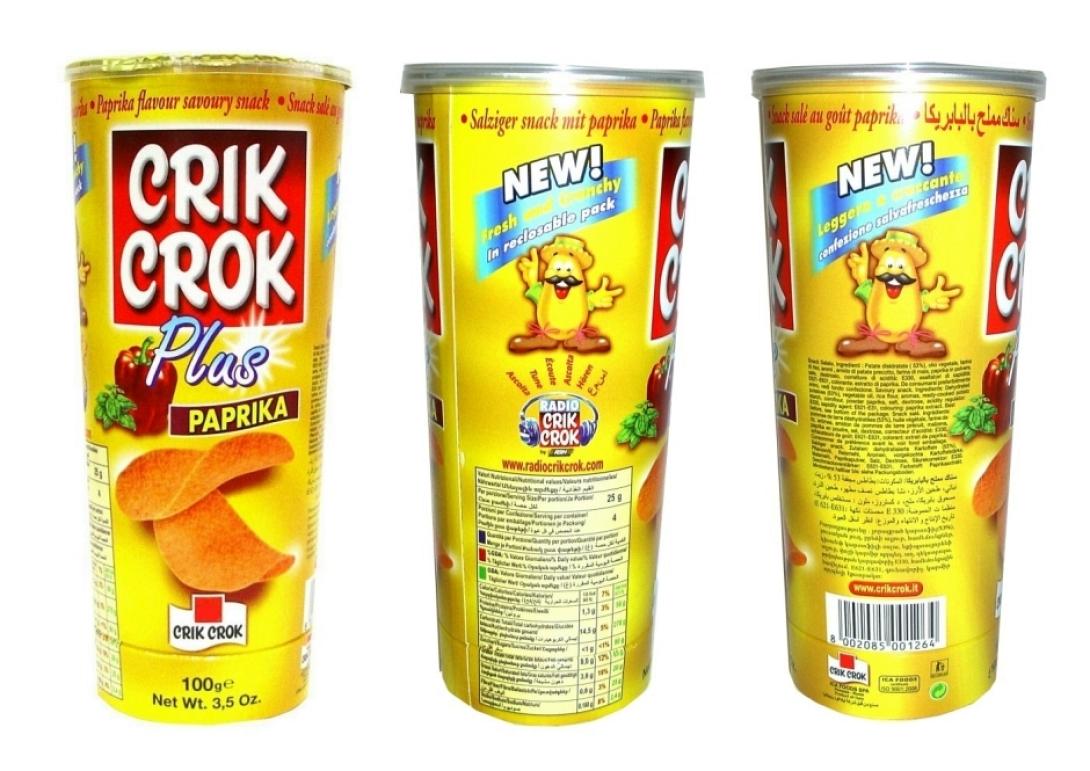 CRIK CROK Plus paprika