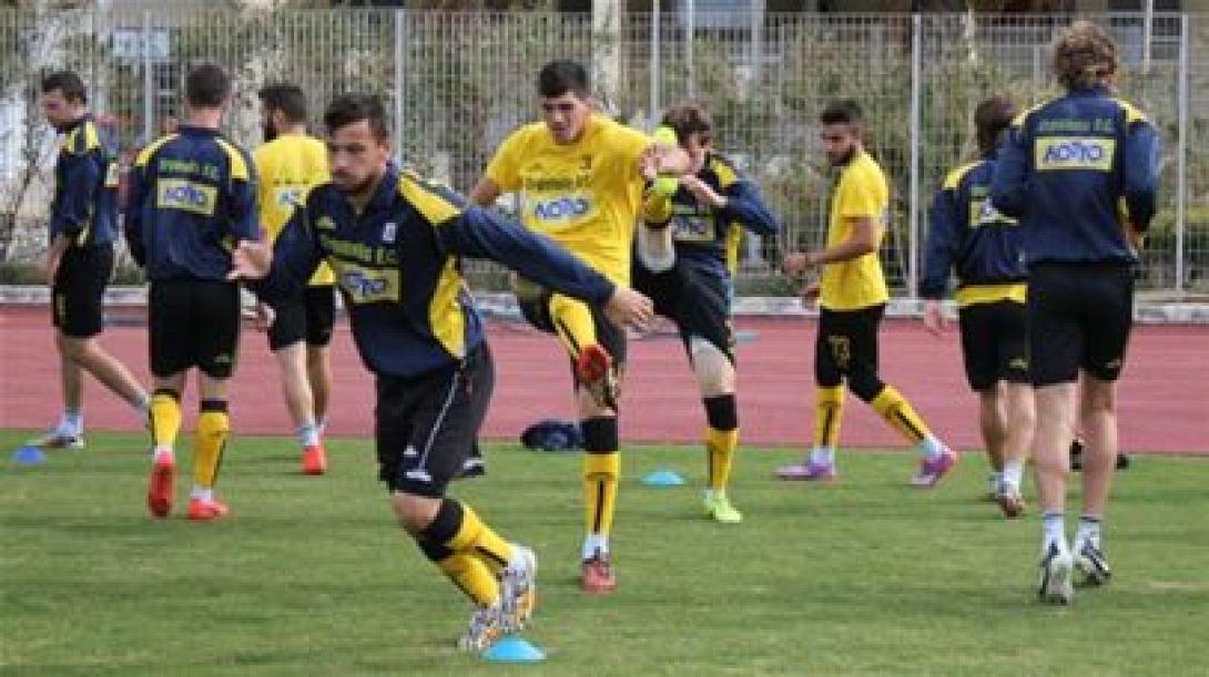 H αποστολή του Εργοτέλη για το ματς με τον ΟΦΗ