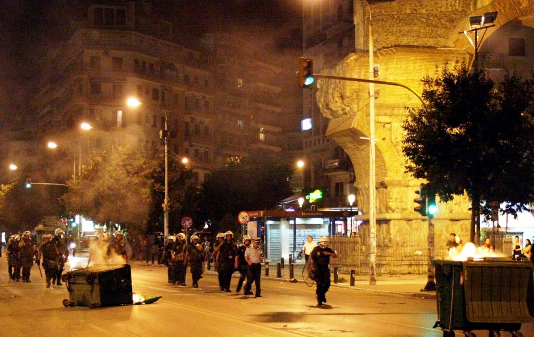 Θεσσαλονίκη: Αναβολή πήραν δέκα από τους συλληφθέντες στα επεισόδια του Σαββάτου