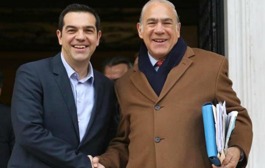 Ολοκληρώθηκε η συνάντηση Τσίπρα – Γκουρία στο Μαξίμου