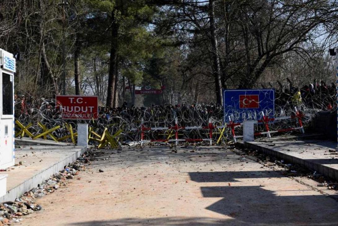 Αυτή είναι η εικόνα στα σύνορα.