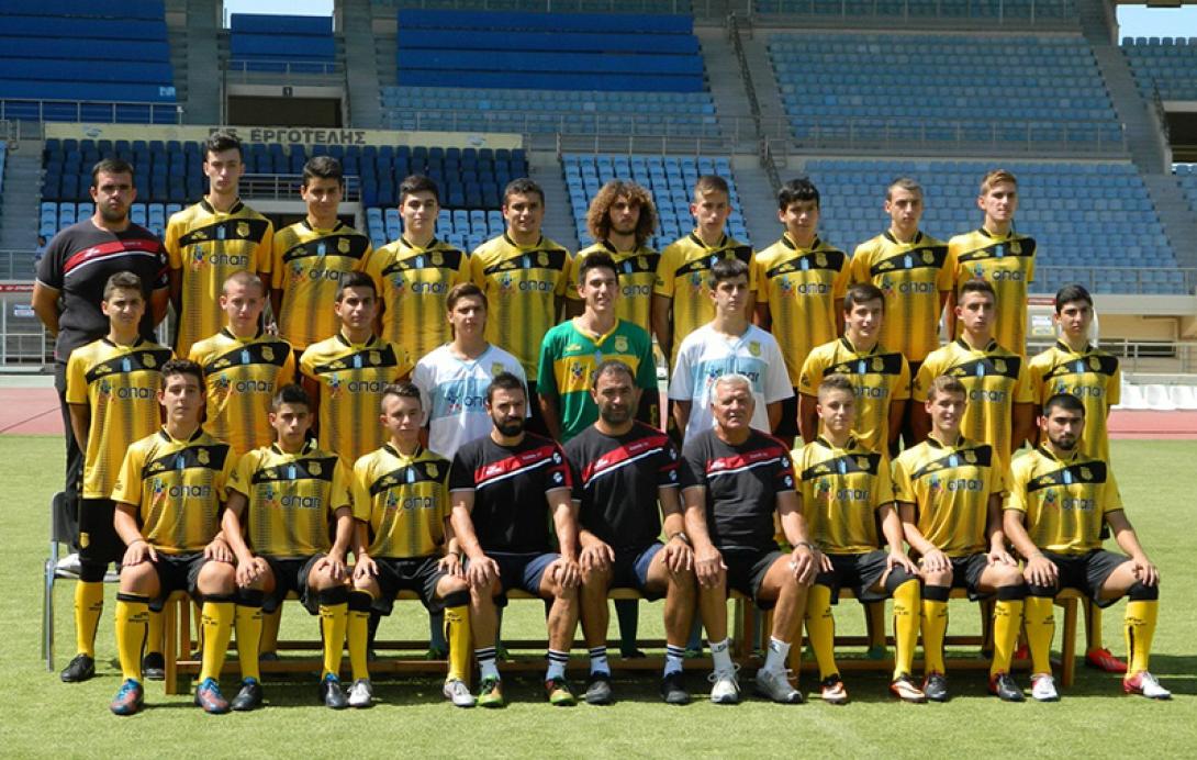 ΕΡΓΟΤΕΛΗΣ:Στην πρώτη θέση οι Κ17 ,μετά τη νίκη επί του ΠΑΟ