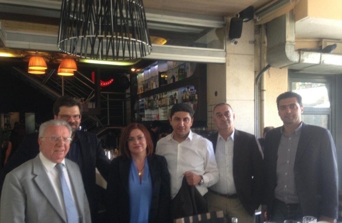 Στο Ηράκλειο η υπ.ευρωβουλευτής της ΝΔ Μαρία Σπυράκη