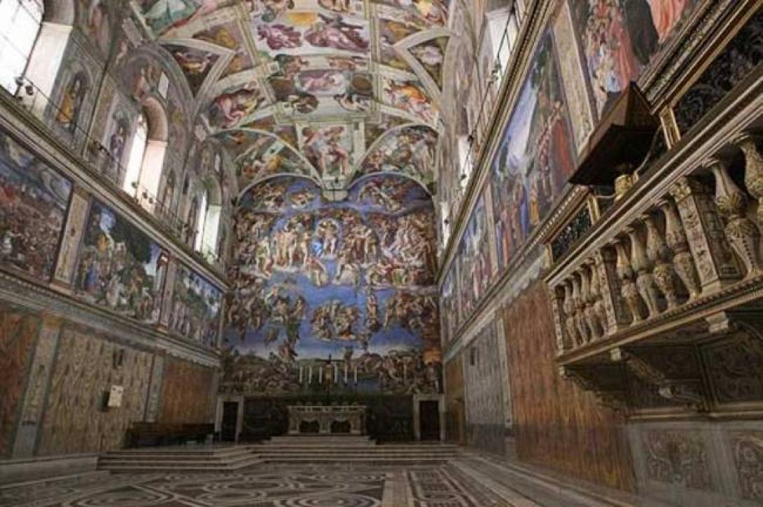 Επαναστατικό σύστημα φωτισμού με 7000 λαμπτήρες για την Καπέλα Σιστίνα