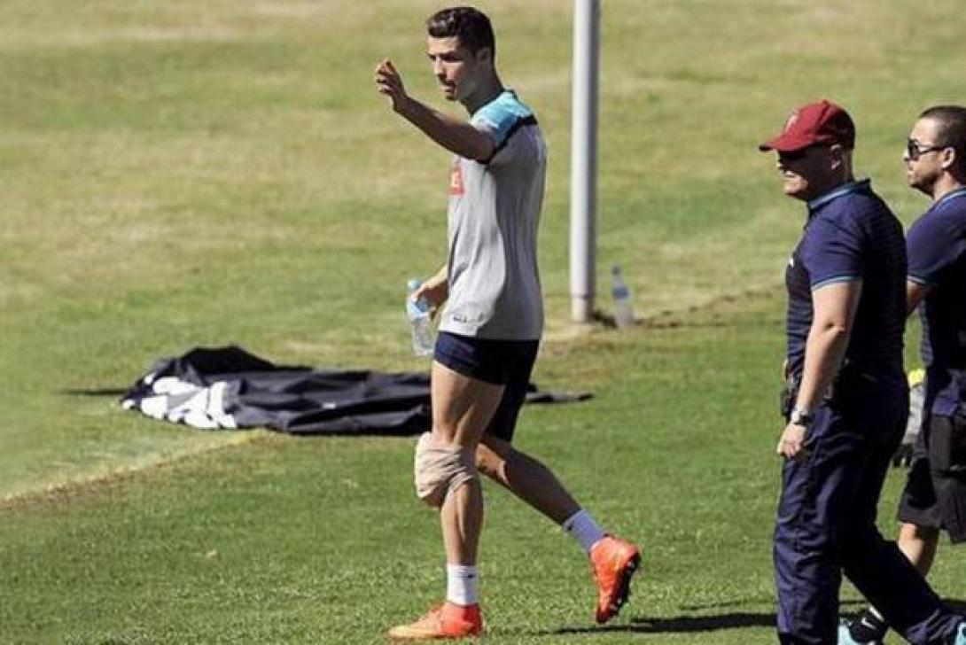 Αποχώρησε από την προπόνηση με πάγο ο Ρονάλντο!